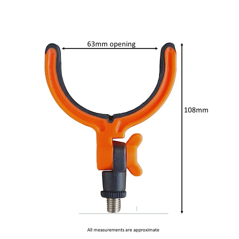 TJR Tackle 2 Coarse Fishing Rod rest heads with adjustable