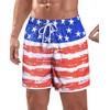 Gleeease Mens Swim Trunks 5 inch Bathing Suit Mesh Lining