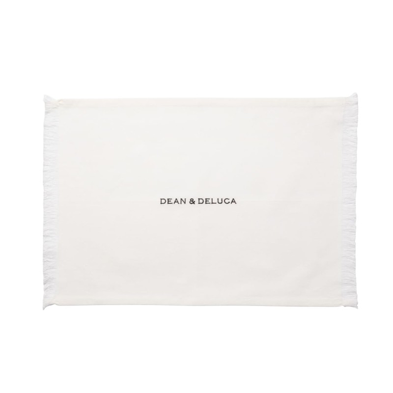 Dean and Deluca Cotton Placemat White Approx 32 x 45cm