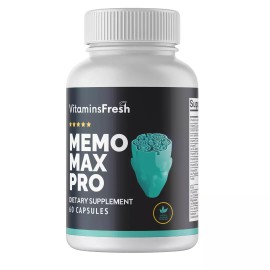 Memo Max Pro dietary supplement 60 Capsules Cognitive Performance