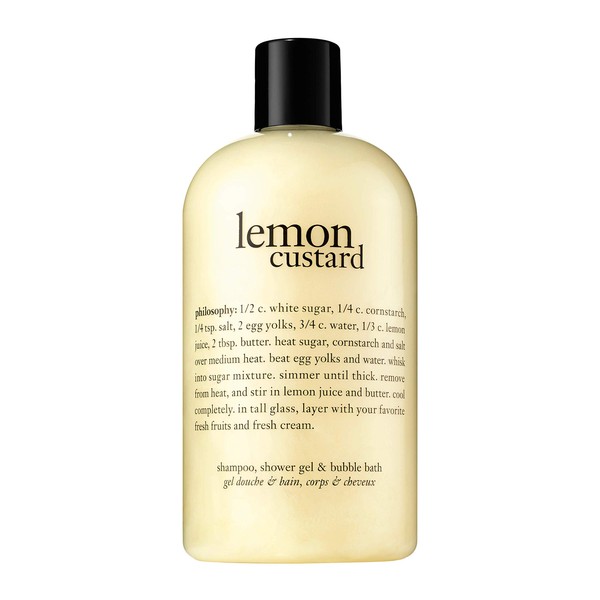 philosophy - lemon custard shower gel, 16 oz