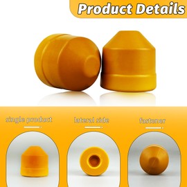 Yukauto Front Bump Stops Front Suspension Jounce Fit for 2004-2012 Chevy Colorado, 2004-2012 GMC Canyon (1 Pair)