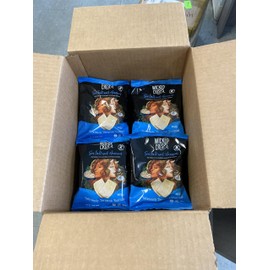 Baked Veggie Chips, Wicked Crisps - Sea Salt Hummus, Pea & Chickpea, Healthy Snack, Gluten-free, Low-fat, Non-GMO, Kosher, No Additives or Preservatives, 0.5 oz bags, (24 pack)