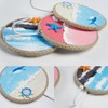 RODDEX 3 Pcs Coastal Decorative Hooks for Hanging Large Nautical