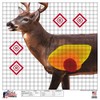 Pro-Shot Products 25" x 25" Whitetail Deer Sight-in Target 5 Pack, Multi, One Size