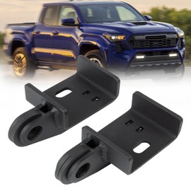 RANSOTO Front Tow Hook Mounting Bracket Compatible with 2009-2023 Toyota Tacoma 2 Set D-Ring Shackle Bracket