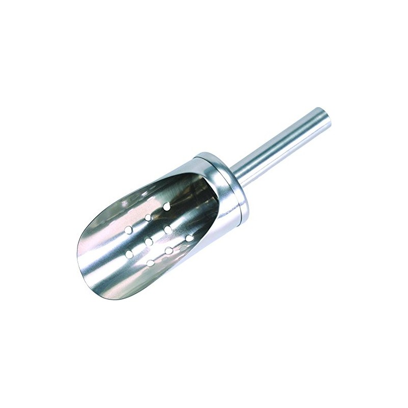Ice scoop 20 cm stainless steel