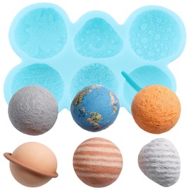 Space Planet Silicone Molds Planet Meteorite Fondant Mold