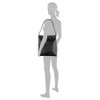 TOM TAILOR Ladies Poppy Black Shoulder Bag, black, M