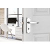 Designer Levers - Victorian Straight Lever Door Handles - Polished