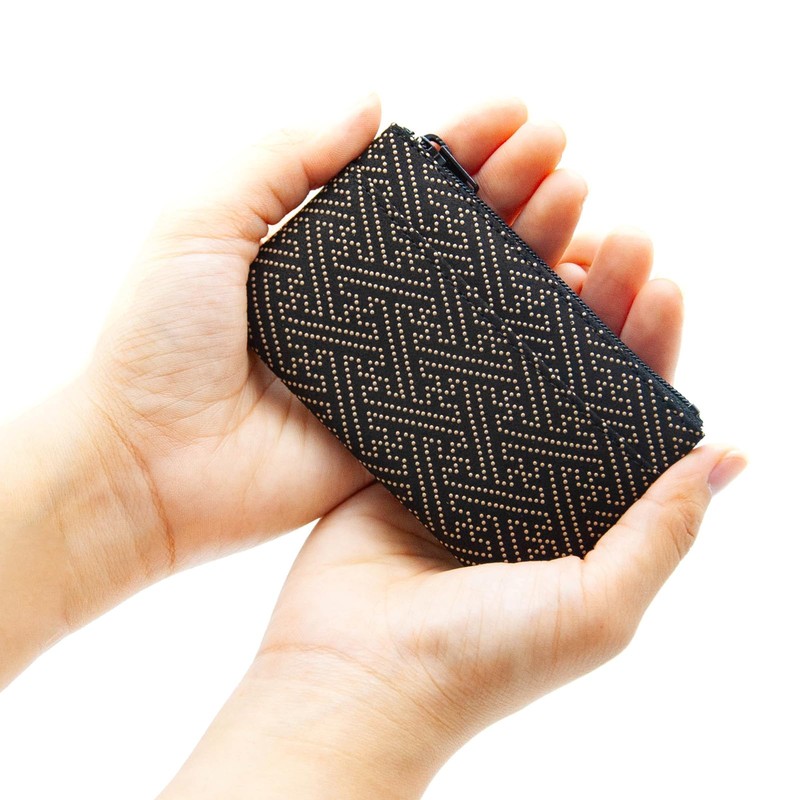 Indenya 1002 Inden Coin Purse, Compact Coin Purse, Cobalt Blue,