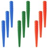 9-Pack Plastic Cribbage Pegs for 1/8-Inch Holes - Red and