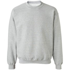 Joe's USA Men's Soft & Cozy Crewneck Sweatshirts-XL-Sport Grey