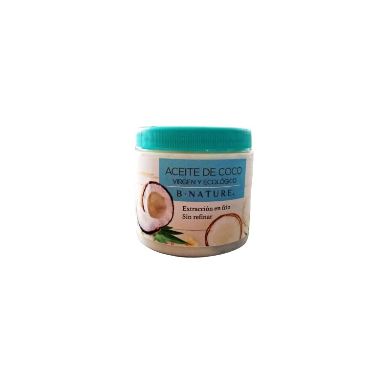 Aceite de coco crudo virgen cosmetico B Nature corporal cabello