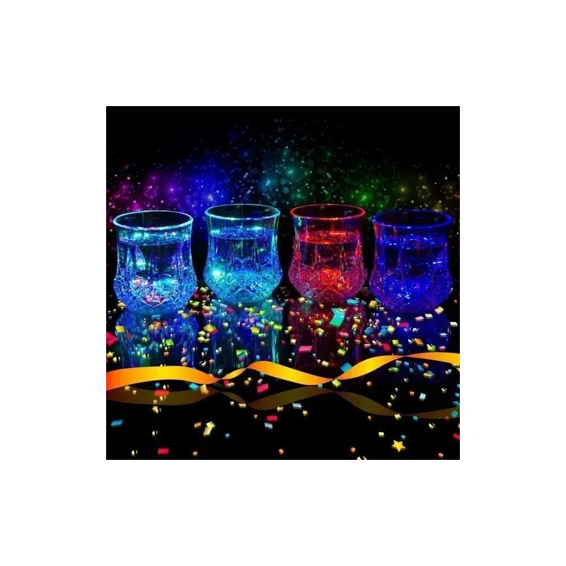 Total Supplier Vaso Luminoso Fiesta Batukada Divertido Luz Led Bebidas