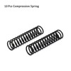 TA-VIGOR 10Pcs Extended Compressed Spring, 1.2mm Wire Dia, 11mm OD,