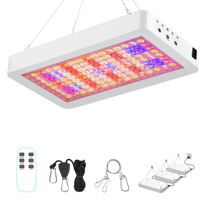 SERWING LED Grow Light Full Spectrum, Plant Grow Light with