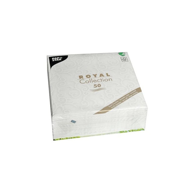 50 Napkins "Royal Collection" 1/4 Fold 40 cm x 40