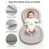 Baby Changing Pad with Waterproof & Wipe-Clean, Non-Slip Foldable PU