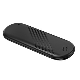 Under Pillow Speaker BT Timing Intelligent Bone Conduction Pillow Speaker for Sleeping Outdoor Black