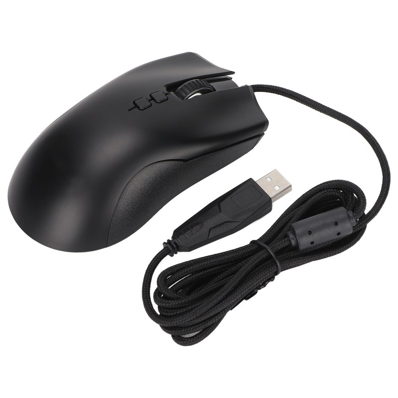Gaming Mouse Ergonomic Design RGB Backlit USB Wired Plug and