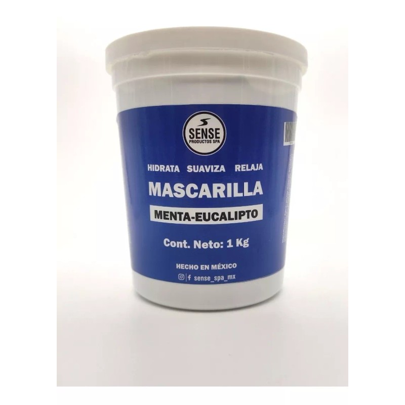 Sense Spa Mascarilla Para Pies 1 Kg Pedicure, Hidrata, Humecta