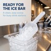 Plastic Ice Scoop, Kitchen Ice Scooper for Ice Maker Freezer