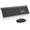 cimetech Wireless Keyboard and Mouse Combo, 2.4G USB Full Size