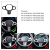 Steering Wheel Frame Trim Cover Carbon Fiber Protective Steering Wheel