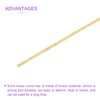 DMiotech DMiotech 30 Pack Brass Rods, 1mm x 300mm Solid