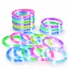 18-Pack LED Light Up Bracelets for Party Favors – Flashing