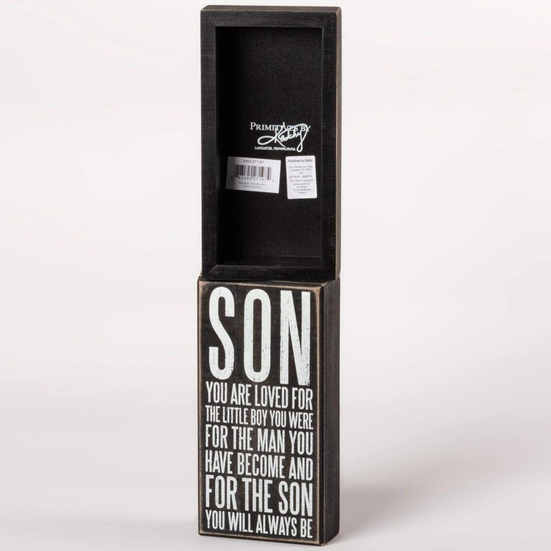 Primitives By Kathy Box Sign, Son You are Loved