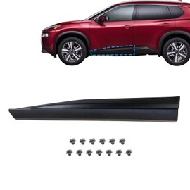 SecosAutoparts Front Driver Side, Lower Door Trim Molding, Fit for Nissan Rogue 2021 2022 2023 1.5L l3/2.5L l4, Replace# 80871-6RR0A 808716RR0A, Door Panel