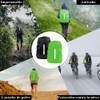 2 Funda Mochila Impermeable con Tira Reflectante, 10-50L Funda de