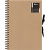 A4 Kraft Ribbon Fastener Scrapbooking Album Photos Wiro Bound Display