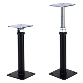 2-Pack Adjustment Floor Jack Post Floor Jack Lift Supports 9.5-13.5 Inch Adjustable House Jack,Adjust Supports,Lift Supports,Mini Screw Jack, Floor Straightener,Level Supports