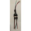 Deutsch Assembled Black Deutsch 3-Pin Bus Y-Adapter Splitter 14 AWG