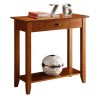 Convenience Concepts American Heritage Console Table in Cherry Wood Finish
