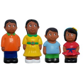 Get Ready Kids 627 Hispanic Family Figures Toy-Figures, Multi