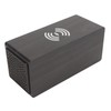 Bluetooth Speaker Digital Wooden Alarm Clock Wireless Charging 15W Dual