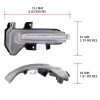 dreamrefit Clear Sequential Mirror Turn Signal Lamp For Toyota Tundra
