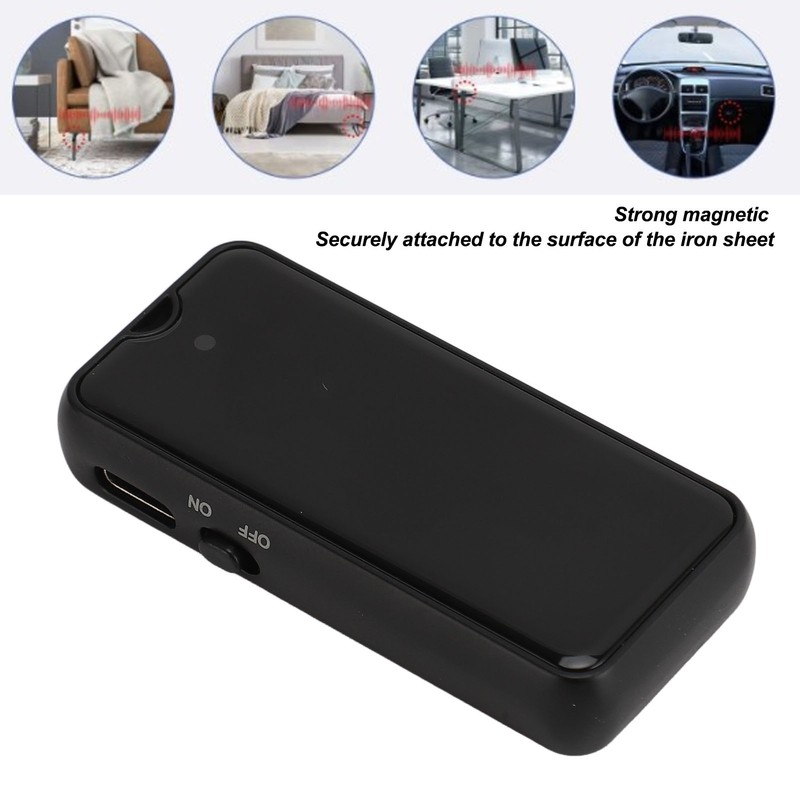 Magnetic Voice Recorder DSP Noise Reduction One Click Portable Voice