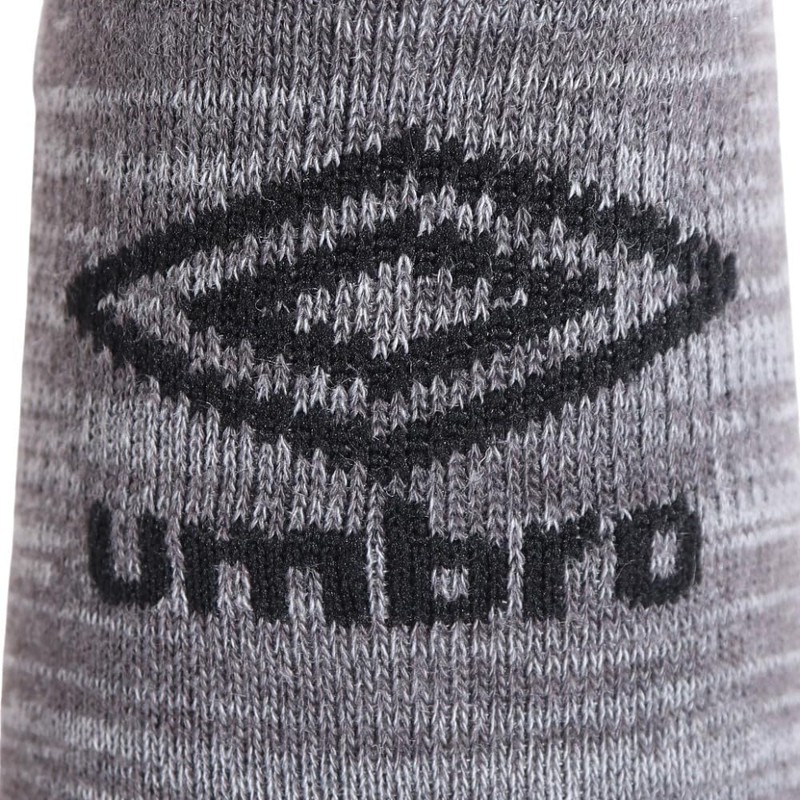 Umbro Socks, Ankle Socks, Training Design, 3 Pairs Set, Heathered