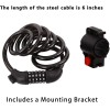 Unbranded 2Pack 6FT Extra Long Cable Combination Bike Locks, 5