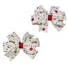 School Days Toddler Hair Bow Set