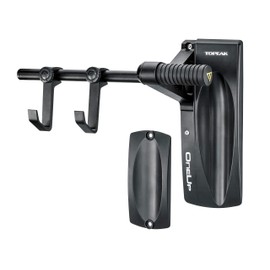 Topeak One Up Wall Mount Bike Hanger , Black, 32 x 25 x 14 cm / 12.6” x 9.8” x 5.5”