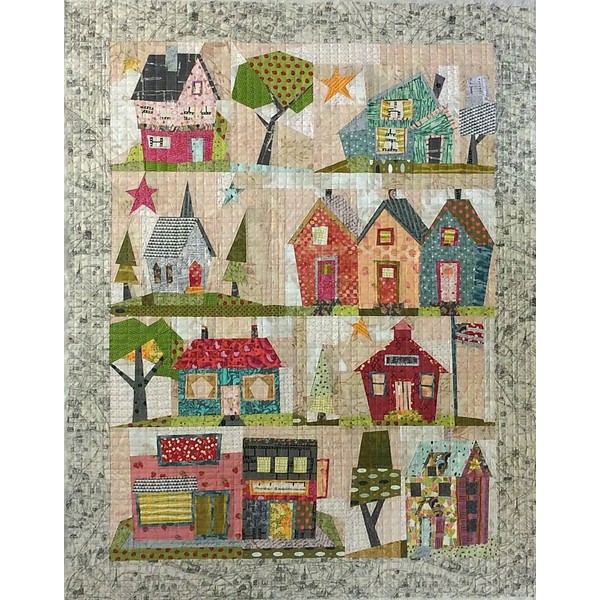 My Kinda Town Quilt Pattern by Laura Heine