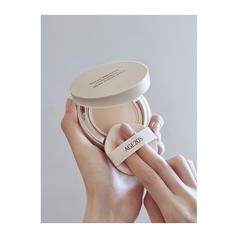 Silky Fixing Pact [Main Product + Refill] / 실키 픽싱