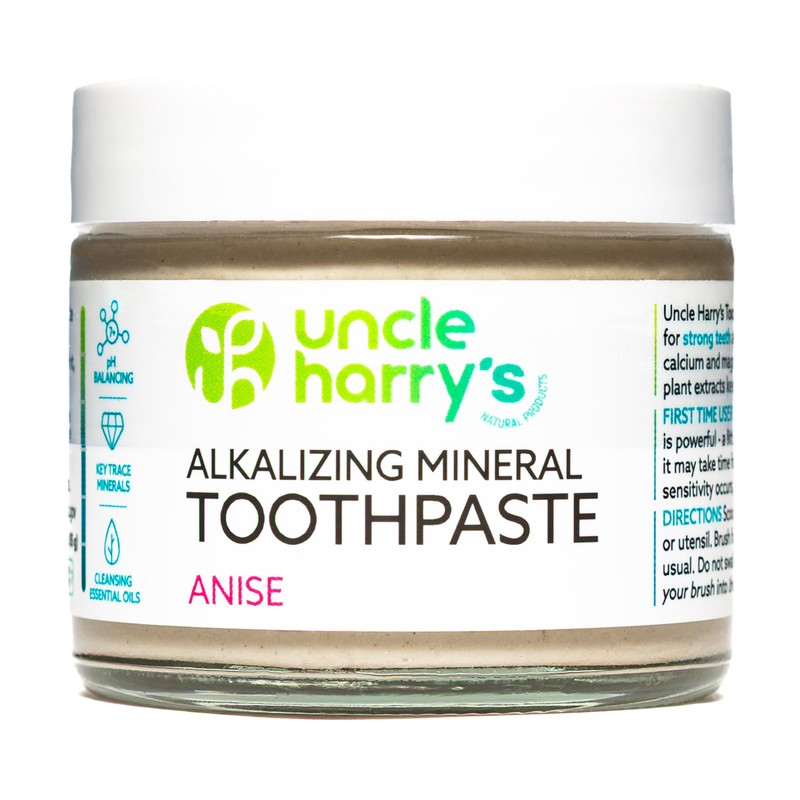 Uncle Harry's Anise Remineralizing Toothpaste | Natural Whitening Tooth Paste