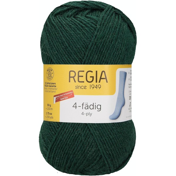 Regia 9801276 4-Ply Sock Knitting Yarn, 50 g Ball, 13 x 6 x 7 cm